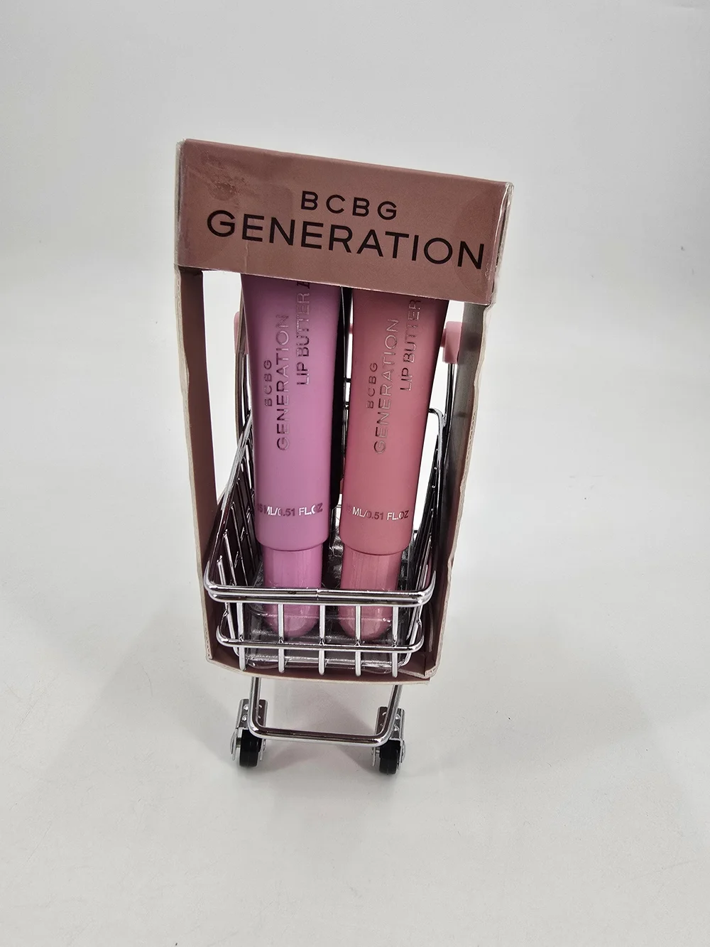 BCBGeneration Lip Butter Balm Set 6pc Assorted Pink/Red/Nude Mini Shopping Car